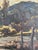 1950s Joshua Meador Vintage Oil Painting Plein Air Rural California Landscape For Sale - Image 5 of 18