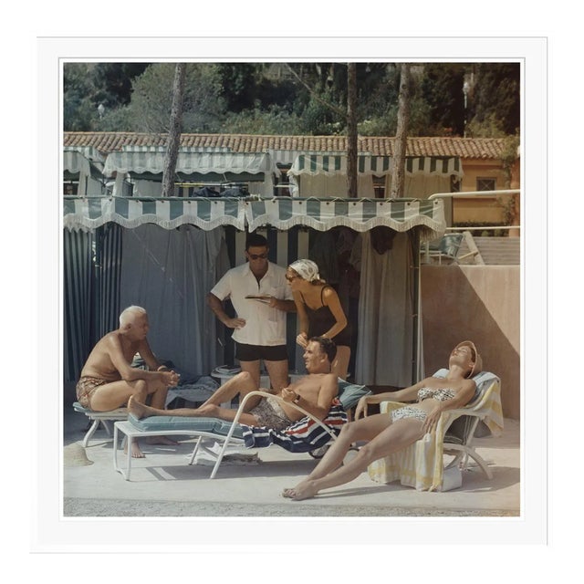 Summer in Monaco 1957 by Slim Aarons Framed C-Print For Sale