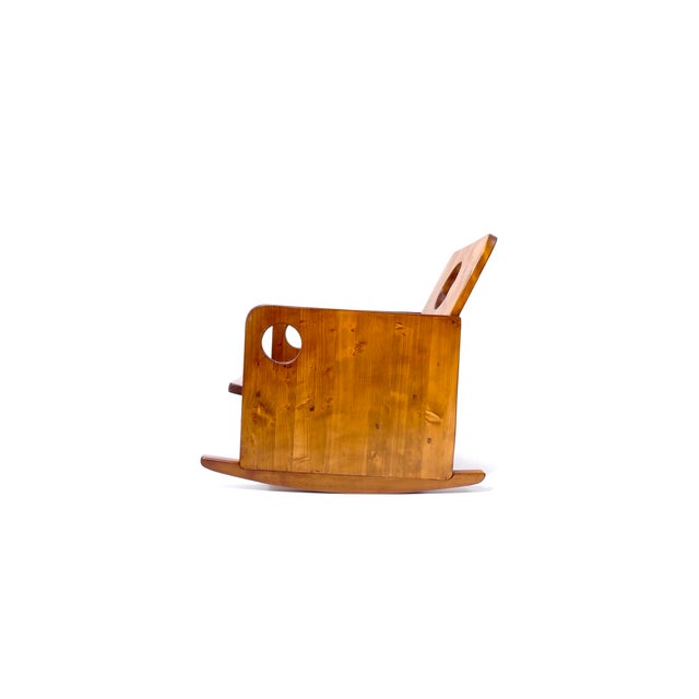 Vintage Swedish Rocking Chair, 1960s For Sale - Image 4 of 18