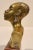 1950s Small African Bronze Female Bust Sculpture For Sale In Los Angeles - Image 6 of 8