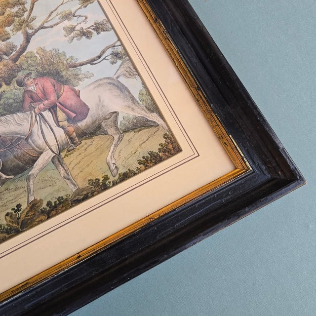 Thomas Hand, Going to Cover, 1800s, Watercolor For Sale - Image 14 of 18