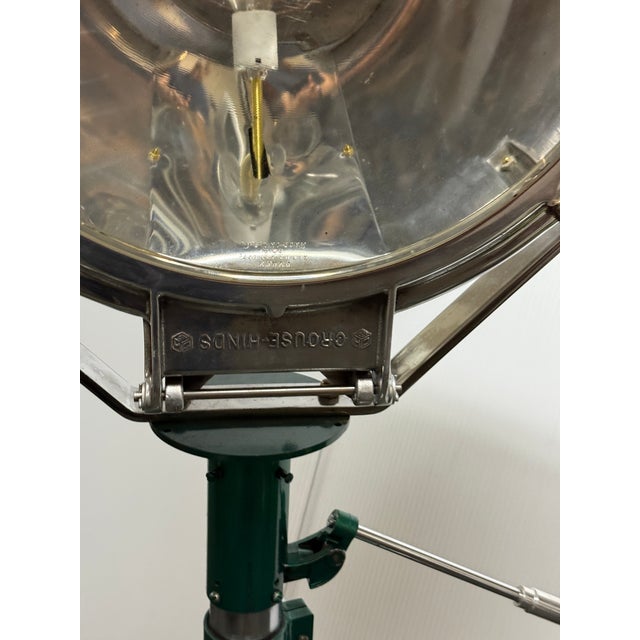 Crouse-Hinds Industrial Rolling Flood Lamp For Sale - Image 11 of 12