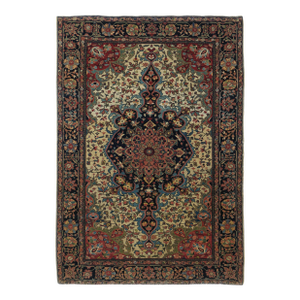 Antique Farahan Sarouk Rug 3'4'' X 4'10''