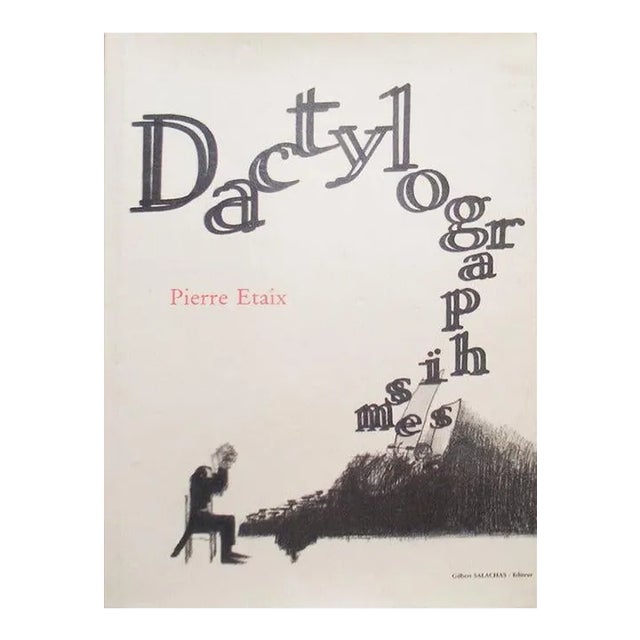 1982 Pierre Etaix 'Dactylographismes' Black & White Book For Sale