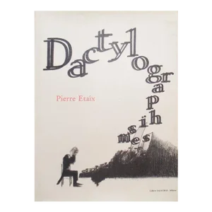 1982 Pierre Etaix 'Dactylographismes' Black & White Book