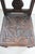 Early 20th Century Neo-Renaissance Carved Solitary Oak Chair with Vegetal Motifs, 1900 For Sale - Image 5 of 10