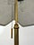 Empire Brass Table Lamp with Fabric Shade from Unbekannt, 1960s For Sale - Image 9 of 11