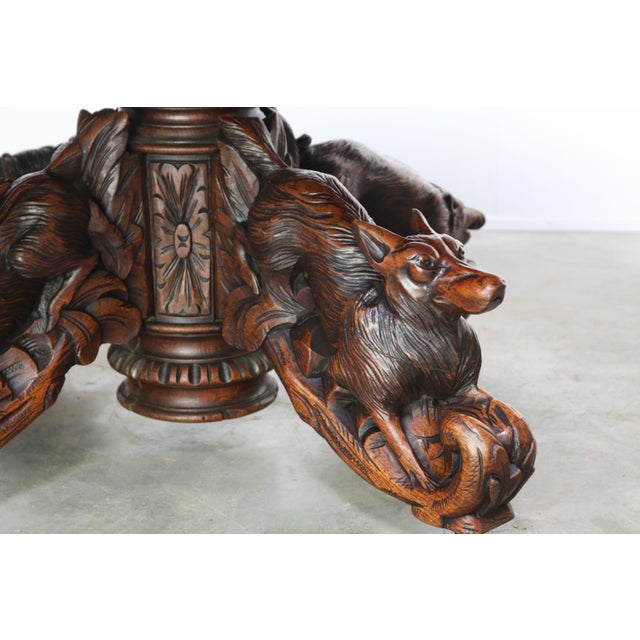 Antique French Oak Oval Dining Table, 1860 For Sale - Image 12 of 14