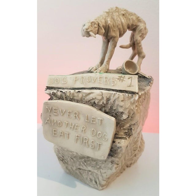 1980s 1980s Now The Dog Sleeps Under the House, Jack Earl For Sale - Image 5 of 5
