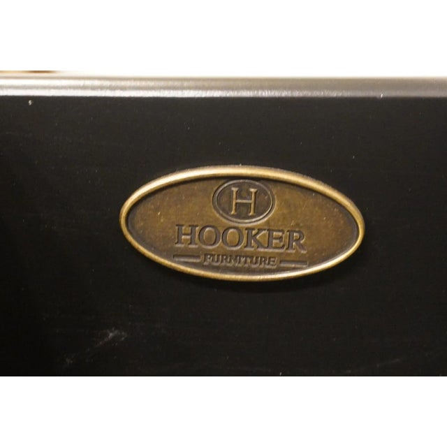 Black Hooker Furniture Seven Seas Collection 38" Two Toned Accent Sofa / Console Table 864-80-151 For Sale - Image 8 of 12