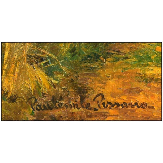French Late 20th Century Sortie du Bois de St. Omer Clecy, Paul-Émile Pissarro For Sale - Image 3 of 5