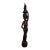 1950s Signed Ida Bagus Made Gatra (Ubud/Sanur) Elongated Macassar Ebony Devata Sculpture - 20.5” For Sale