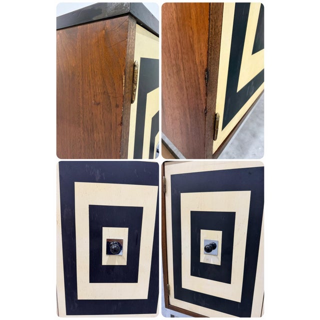 Thomasville Mid Century Modern Modular 4pc Wall Unit c.1967 For Sale - Image 11 of 12