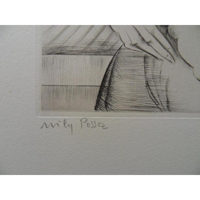 Mily Possoz, Mère et son enfant, Etching For Sale - Image 7 of 8
