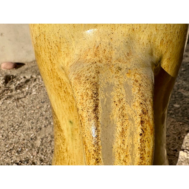 Large Sculptural Studio Ceramic Art Jug Vase by Helma Klett, Germany, 1940s For Sale - Image 18 of 18