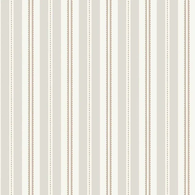 SAMPLE - Boråstapeter Hedda Wallpaper In Stone And Taupe For Sale