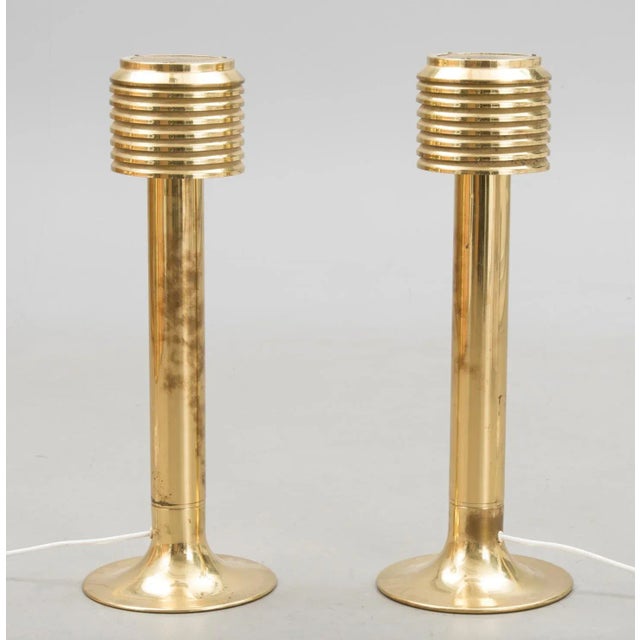 Hans-Agne Jakobsson Tall Table Lamps by Hans Agne Jakobsson - a Pair For Sale - Image 4 of 5