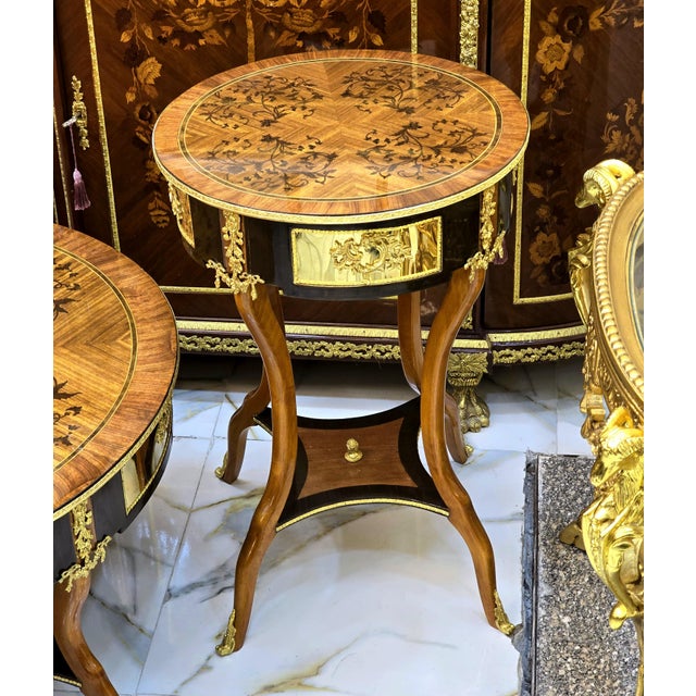 Add an unmistakable touch of French elegance and old-world luxury to your interior with this exceptional Louis XV-inspired...