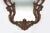Baroque Mirror with Hand Carved Oak Ornated Frame, France, 1950s For Sale - Image 6 of 11