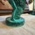 1951 Mid-Century Modern Italian Green Ceramic Italian Aviation Rally Trophy For Sale - Image 6 of 8