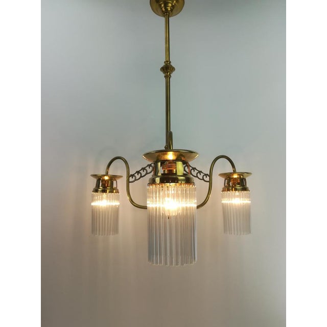 Vintage French Chandelier, 1920s For Sale - Image 6 of 8