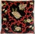 Chinoiserie Large Pair of Scalamandre Pillows Black, Red, Gold Sea-Themed Embroidery For Sale - Image 3 of 5