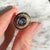 1960s Vintage Halo Ring, 18k Yellow Gold, Certified No-Heat Ceylon Sapphire 2cts For Sale - Image 4 of 6