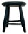 Late 19th Century Very Nice Hand Made Antique American Primitive Pine Wood Footstool With Excellent Original Old Black Paint For Sale - Image 5 of 18
