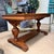 19th Century Oak Library Table For Sale - Image 9 of 10