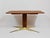 Brass and Walnut Coffee Table attributed to Oswald Haerdtl for Hagenauer, Vienna, Austria, 1950s For Sale - Image 15 of 18