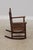 1960s Gustav Stickley Antique Mission Oak Youth Diminutive Rocking Chair For Sale - Image 5 of 15