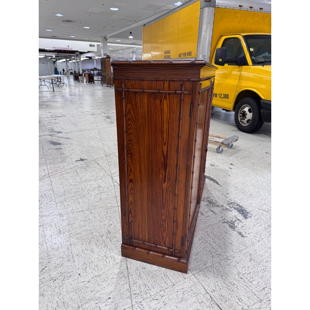 19th Century Faux Bamboo Cabinet For Sale - Image 12 of 15