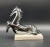 Mid-Century Modern Fran Mar after Franz Marc, Resting Horse, 1970s, Ceramic Sculpture with Platinum Glaze For Sale - Image 3 of 16