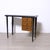 Black Mid-Century Modern Writing Desk with Drawers, Italy, 1950s For Sale - Image 8 of 18