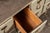 Vintage Eight-Drawer Wooden Card Catalog–Style Cabinet on Hairpin Legs For Sale In Chicago - Image 6 of 7