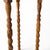 Traditional Vintage Solid Oak Barley-Twist Plant Stand For Sale - Image 3 of 16