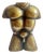 Peter Kern, Modern Nude Male Torso in Bronze, Limited Edition, 1980s, Bronze For Sale