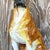 Vintage Boho Italian Glazed Ceramic Boxer For Sale - Image 4 of 13