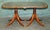 Regency Crossbanded Extendable Pedestal Dining Table in Satinwood, 1820s For Sale - Image 16 of 18