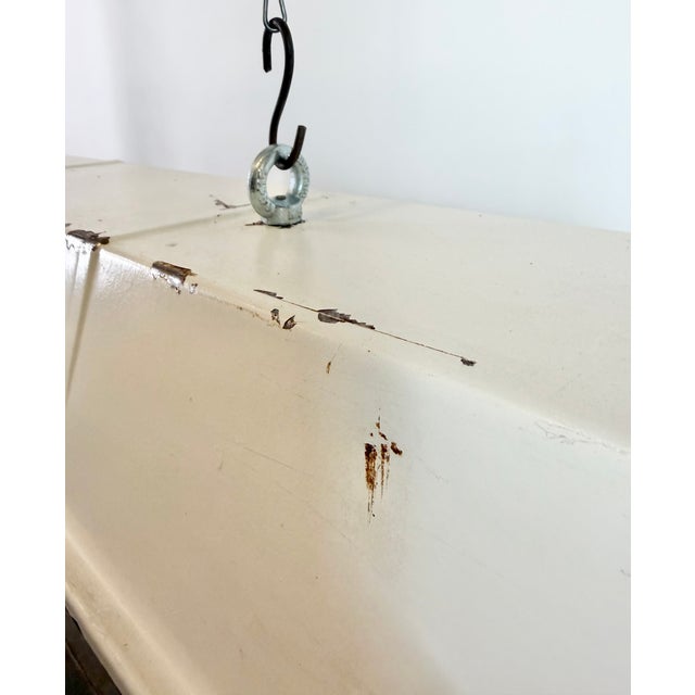 Vintage Industrial Hanging Tube Light from Famor, 1970s For Sale - Image 10 of 18