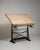 Metal Architect's Oak Drawing Table, Antique, France, Early 20th Century For Sale - Image 7 of 13