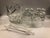 1980s Italian Cut Crystal Silver Barware Set (7 Pc) For Sale - Image 6 of 11