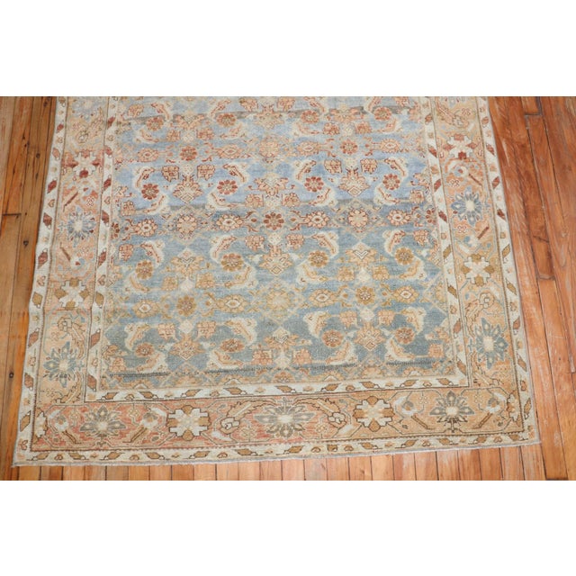 Persian Antique Herati Malayer Rug - 4'6" x 6'5" For Sale - Image 4 of 8