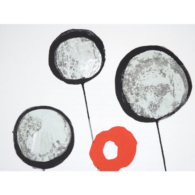 Paper Mid-Century Derrière Le Miroir Lithograph by Alexander Calder For Sale - Image 7 of 9