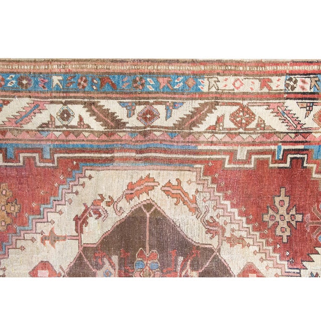 Textile Late 19th Century Bakshaish Rug For Sale - Image 7 of 15
