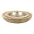 Travertine & Brass Vide Poche / Ashtray, Cerri Nestore, Italy, 1970s For Sale