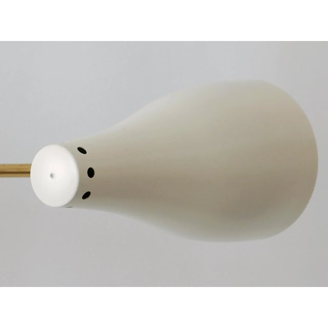 Mid-Century Modern Two-Armed Sputnik Pendant Lamp, Austria, 1950s For Sale - Image 17 of 18