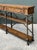 Vintage Stanley Wood and Iron Console Table For Sale - Image 10 of 17