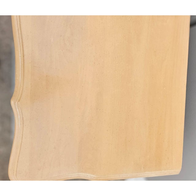 1990s Ethan Allen French Country Dresser Bachelors Chest of Drawers Console Bisque For Sale - Image 10 of 12