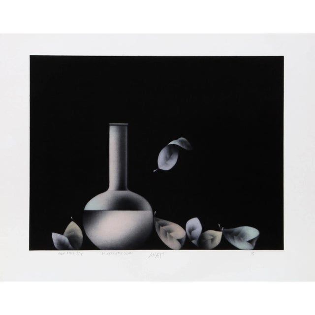 French Mario Avati, Du Neuvieme Signe, Mezzotint For Sale - Image 3 of 3